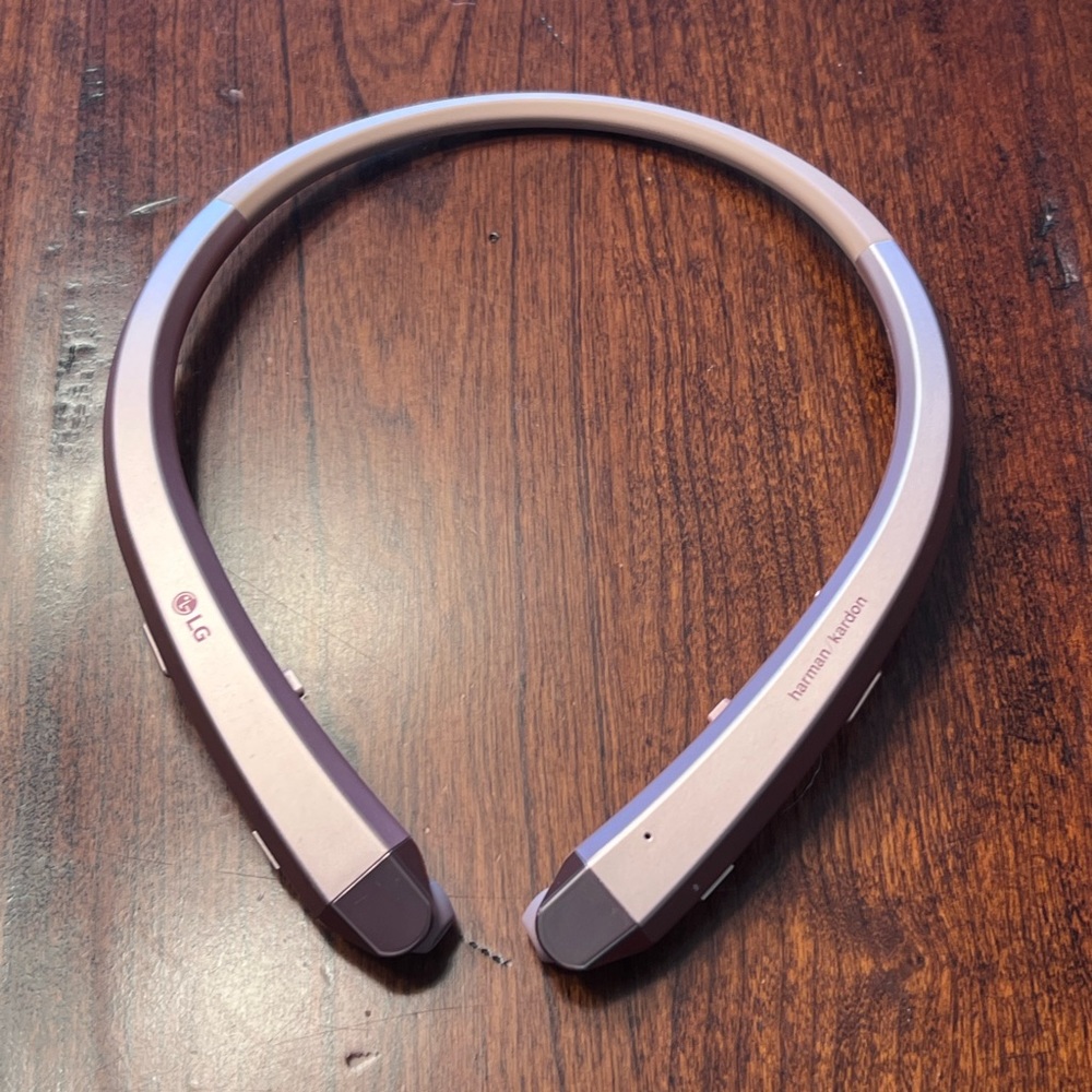 Lg tone infinim Bluetooth headphones rose gold